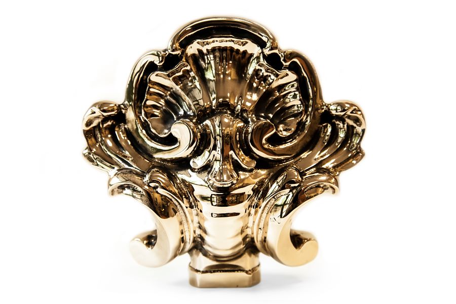 reproduction decor saint jacques bronze dore creation bouquillon
