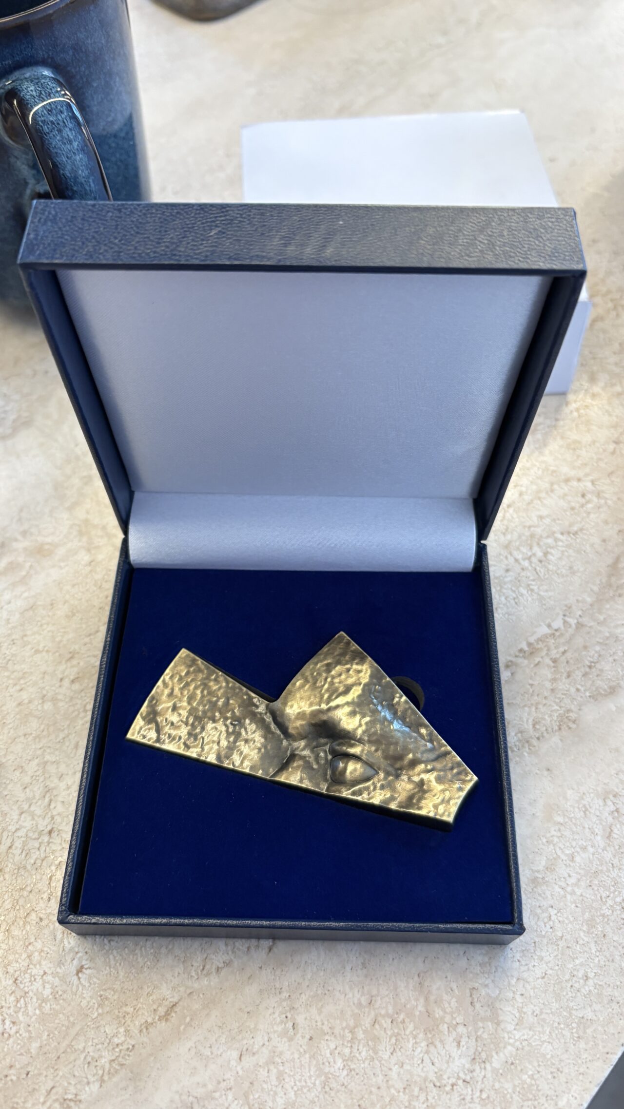 medaille the nobel piece zamac bronze medaile